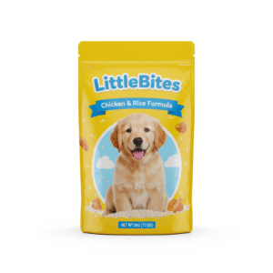 LittleBites – Puppy Chicken & Rice Formula